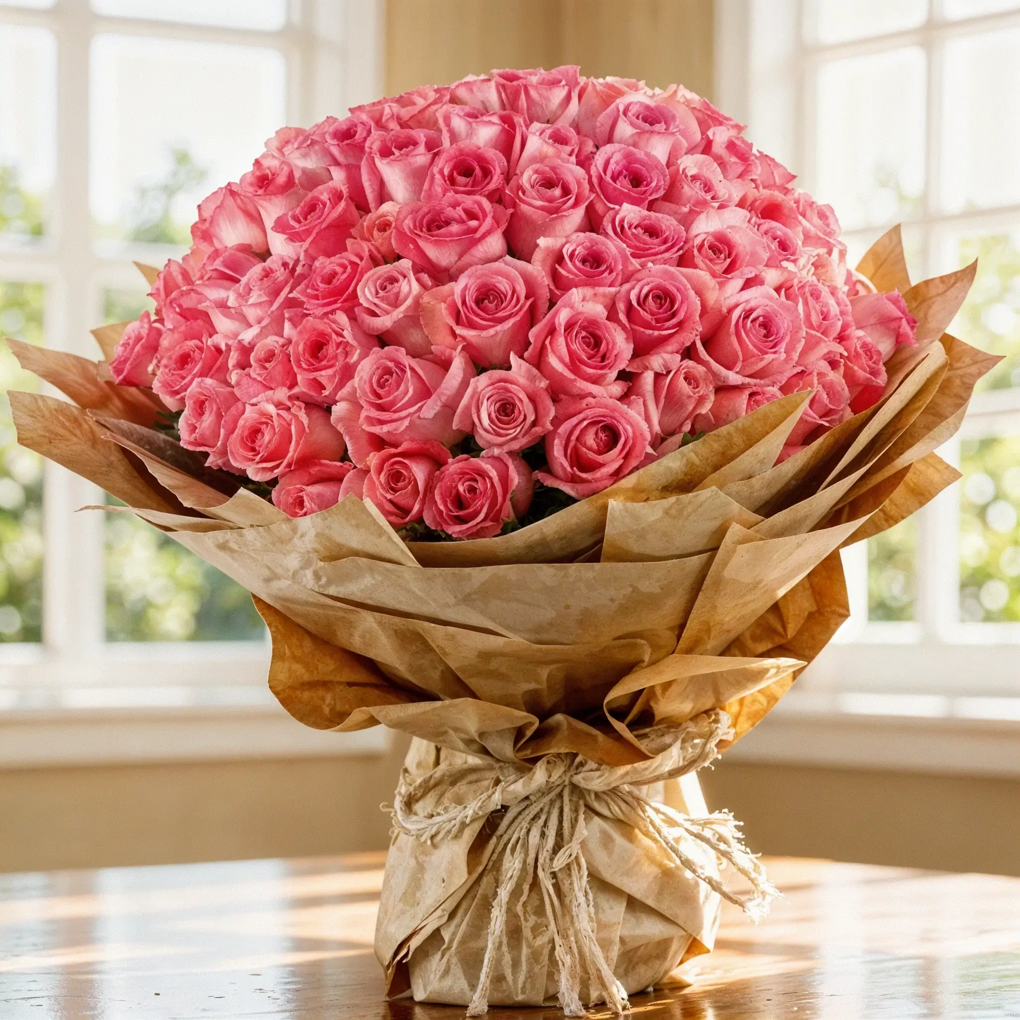 Bouquet of Pink Roses