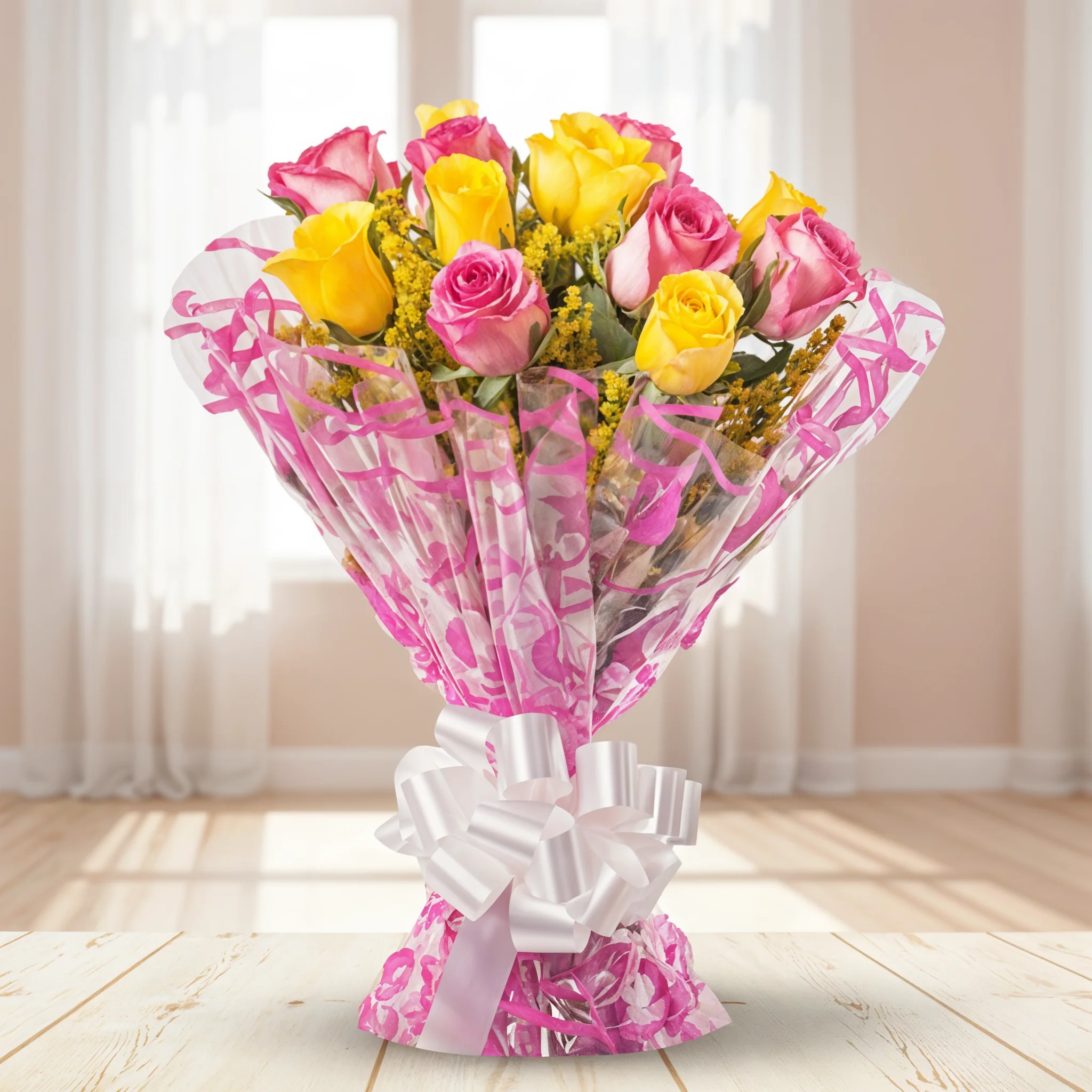 Pink & Yellow Bouquet