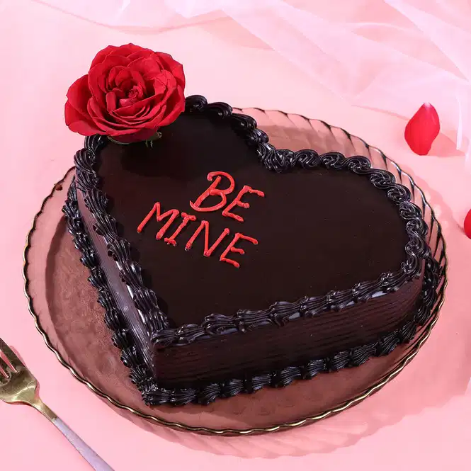 Heartfelt Chocolate Truffle Cake