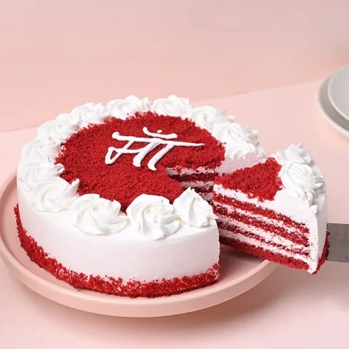 1 Kg Red Velvet Cream Cake
