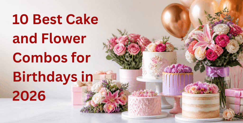 10 Best Cake and Flower Combos for Birthdays in 2026